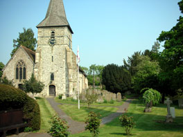 Holybourne village church